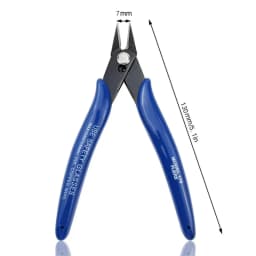 Bomurphy Diagonal Pliers Carbon Steel Pliers Electrical Wire Cable Cutters , Wire Snips for Electronics Soft Copper Jewelry