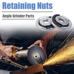 M14 Angle Grinder Quick Release Self-Locking Grinder Pressing Plate Flange Nut Power Chuck for Replacement/Fixing Cutting Discs