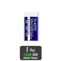 1/10/30pcs 2B Eraser Clean and Mess Free Student Exam Office Sketch Soft Eraser for Kids Correction Supplies Pencil Rubber
