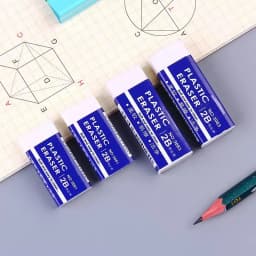1/10/30pcs 2B Eraser Clean and Mess Free Student Exam Office Sketch Soft Eraser for Kids Correction Supplies Pencil Rubber