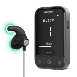 ZenoWell Vita Vagus Nerve Stimulation for Deep Sleep, Anxiety Relief HRV Optimization – Drug-Free Calm Stress Resilience