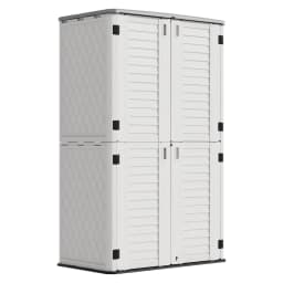 Outdoor Storage Shed Waterproof,Resin Storage Sheds Outdoor with Floor,Outdoor Storage Cabinet for Garage Storage,, Customized