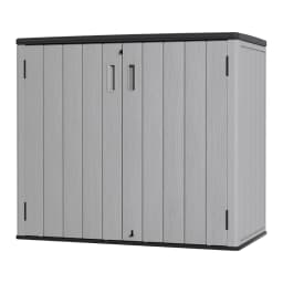 Outdoor Storage Shed Waterproof,Resin Storage Sheds Outdoor with Floor,Outdoor Storage Cabinet for Garage Storage,, Customized