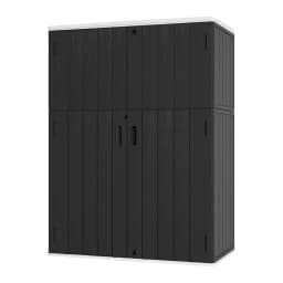 Outdoor Storage Shed Waterproof,Resin Storage Sheds Outdoor with Floor,Outdoor Storage Cabinet for Garage Storage,, Customized