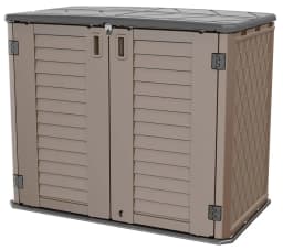 Outdoor Storage Shed Waterproof,Resin Storage Sheds Outdoor with Floor,Outdoor Storage Cabinet for Garage Storage,, Customized