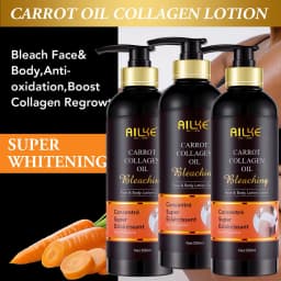 AILKE Skin Whitening Face Serum, Reduce Spots, Moisturizing, Even Skin Tone, With Organic Collagen, Skin Lightening Body Serum