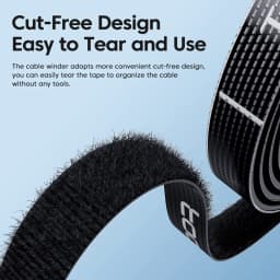 Toocki Cable Organizer Cable Management Tearable Organizador Cables Winder Ties Phone Accessories Wire Cord Organizer And Cables
