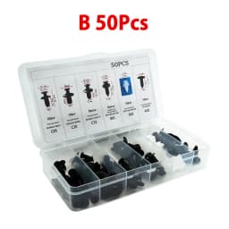 Auto Fastener Clip Mixed Car Body Push Retainer Pin Rivet Bumper Door Trim Panel Fastener Kit Car Clip 100/50 Box /Bag packaging