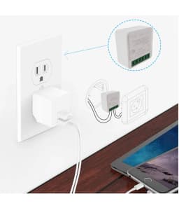 Mini DIY Smart Switch Work With Tuya WiFi Light Switch Module Need Neutral Wire 2 Ways Timer Wireless Breaker Alexa Google Home