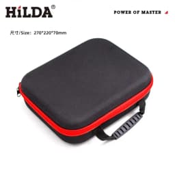 HILDA Large Capacity Tools Bag 3-size Available With Red Edges Tools Waterproof Tool Bags Electrician Hardware Tools Bag