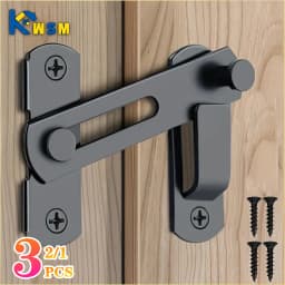 Sliding Barn Door Latch Sliding Right Angle Door Latch Door Bolt Wine Cooler Closet Window Door Latch Plug Baby Safety Latch