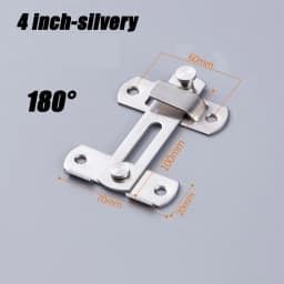 Sliding Barn Door Latch Sliding Right Angle Door Latch Door Bolt Wine Cooler Closet Window Door Latch Plug Baby Safety Latch