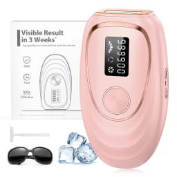IPL Hair Laser Removal with Cooling Function Home Device 999900 + Flashes 18.5j Pulsed Light Epilator for Armpits/Body/Men/Women