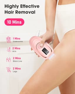 IPL Hair Laser Removal with Cooling Function Home Device 999900 + Flashes 18.5j Pulsed Light Epilator for Armpits/Body/Men/Women
