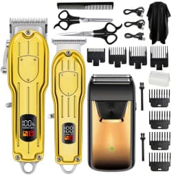 3 In1/1pc Hair Cutting Grooming Kit Professional Hair Clippers and Shaver Set Cordless Beard Trimming for Men