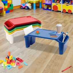 50*25cm Portable Desk Trays PP Breakfast Laptop Trays For writing reading drawing doing homework Multi Colors