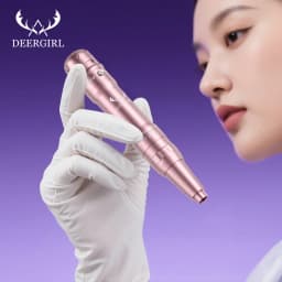 DM Wireless Permanent Makeup Machine Kit Micropigmentation Microblading Pen Eyebrow Tattoo Kit With Ink 15PCS Eyebrow Needles