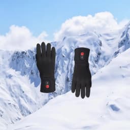 Rechargeable Thermal Motorcycle Gloves for Men Women Electric Heated Gloves Touch Screen Waterproof Motorbike Play Skiing Riding