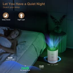 Chuboor Air Purifiers for Home H13 True HEPA for Bedroom Room Kitchen Washroom for Smoke and Dust Pollen Odors PM2.5 Detection 185m³/h CADR Supports Tuya App for 30-40 Square Meters of Clean Purifier Effectively Improve Air Quality Allergen