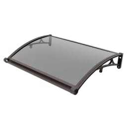 Front Doors/Windows Overhang Awning, Patio Awning Canopy, All-Weather Door Awning With Large Sink - UV & Snow Protection