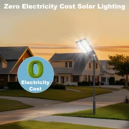 1-Pack 6000W Solar LED Flood Light, Solar Street Light with Motion Sensor & Remote Control, Dusk-to-Dawn Auto On/Off, 3 Brightness Modes, IP65 Waterproof, Easy Installation, Ideal for Yard, Patio, Basketball Court, Parking Lot & Street