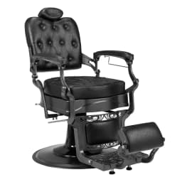 700lbs Heavy Duty Vintage Recline Barber Chair – Hydraulic, 360° Rotatable with Headrest for Professional Salons,Customized
