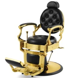 700lbs Heavy Duty Vintage Recline Barber Chair – Hydraulic, 360° Rotatable with Headrest for Professional Salons,Customized