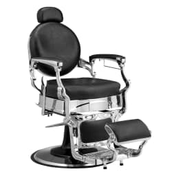 700lbs Heavy Duty Vintage Recline Barber Chair – Hydraulic, 360° Rotatable with Headrest for Professional Salons,Customized