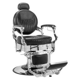 700lbs Heavy Duty Vintage Recline Barber Chair – Hydraulic, 360° Rotatable with Headrest for Professional Salons,Customized