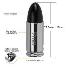 9MM Dummy round Practice playing Training bullets 10/20pcs