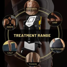 MECAVIE 2026 EMS 6500W Body Toning Device Electro Muscle Stimulation Fat Elimination Muscle Building for Fitness Beauty Health