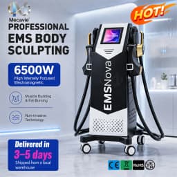MECAVIE 2026 EMS 6500W Body Toning Device Electro Muscle Stimulation Fat Elimination Muscle Building for Fitness Beauty Health