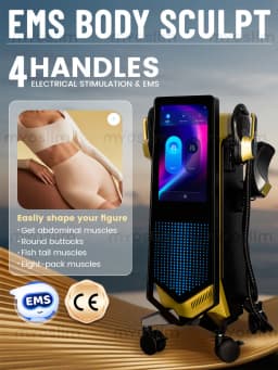 MYOslime Sculpting Weight Lose Machine EMS Stimulater Slim Muscle Body Sculpt Removal Butt Build For Salon Nova