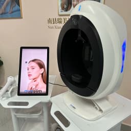 Portable Q1 Skin Care Facial Analyzer Machine Magic Mirror Face Camera Test Detector - Portable Skincare Testing Device