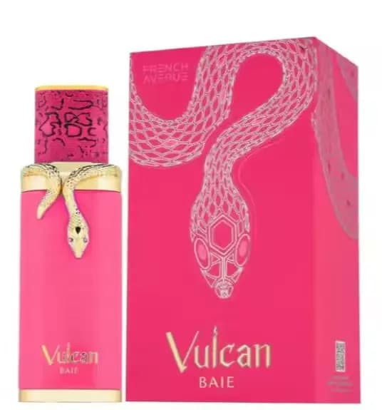 New black snake Vulcan Feu and Vulcan Baie French Avenue 100 ml Fragrance World Perfumes for Luxury Makeup Men and Women