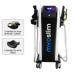EMSzero Body Machines RF HI-EMT 6500W Professional Sculpt 5 Handle Pelvic Girdle EMS Electromagnetic Stimulation Slimming