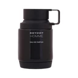 Armaf Odyssey Homme Black Eau De Parfum for Men - Amber Iris Vanilla Fragrance 100ml