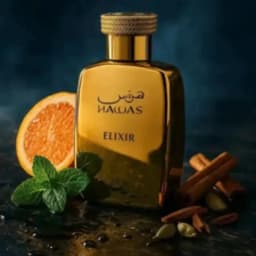 Hawas Elixir perfume 3.4 oz., 100 ml, strong wood ebony tone, full of calm and luxury aur.a