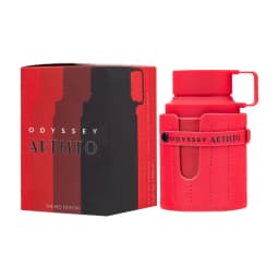 Armaf Odyssey Artisto The Red Edition – Woody, Sweet, Tropical, Warm Spicy – Eau de Parfum Spray Long-Lasting Fragrance for Un