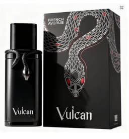 New black snake Vulcan Feu and Vulcan Baie French Avenue 100 ml Fragrance World Perfumes for Luxury Makeup Men and Women