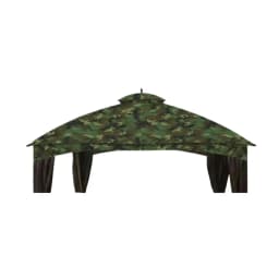 Durable 350 Replacement Canopy Top Compatible with Allen Roth 10' x 12' Gazebo Models GF-12S004B, TPGAZ17-002 -, Customized