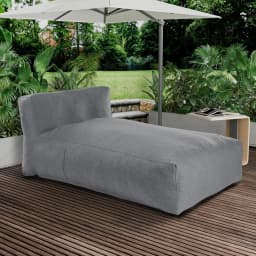 Outdoor Bean Bag Lounger Chair, Big Comfy Outdoor Daybed for Sunbathing and Tanning - Water-Resistant Patio Chaise, Customized