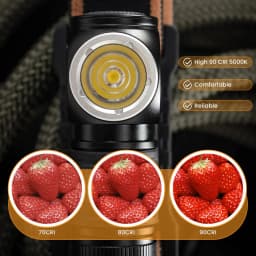 SOFIRN HS10 Headlamp 90CRI LED 1100lm USB C Rechargeable 16340 Mini Flashlight with Magnet Tail Cap Portable Head Torch