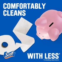 ComfortPlus Toilet Paper, 36 Triple Rolls, 231 Sheets per Roll, Septic-Safe, 1-Ply Tissue for Home Use