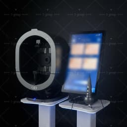 21.5 Inch X5 Facial Skin Analyzer 3D AI Hair Analysis Machine 8 Light Spectrum Skin Analysis Scanner For Business Beauty Care