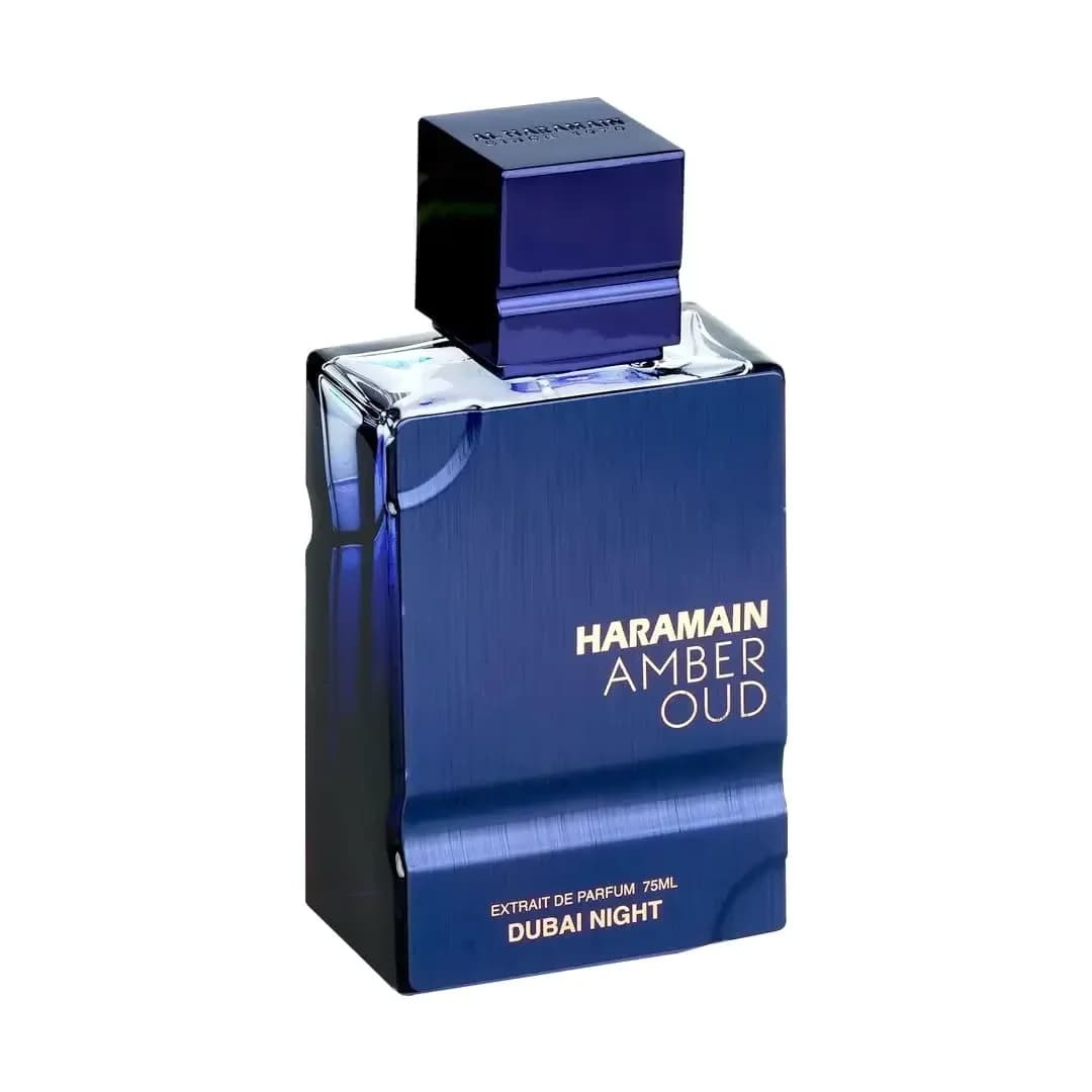 Al Ha-ra-main Amber Oud Dubai Night EDP 100ML Unisex, Premium Arabian Perfume with Oud & Saffron, Long-Lasting Evening Fragrance