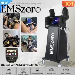 HIEMT EMSZERO RF High Intensity EVibration Pulse Electromagnetic Body Shaping Professional Muscle Growth And Fat Burning Machin