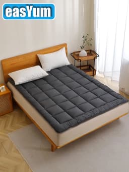 360-GSM Thin Mattress Protector Lightweight Breathable Dustproof Bedding Protection Topper Jac Penal Mattress Cover