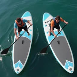 10ft Inflatable Stand Up Paddle Board for Adults, Anti-Slip EVA Deck, SUP Board with Accessories