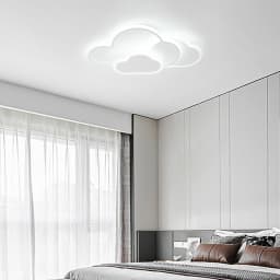 Cloud LED Ceiling Lamp 22" Modern Minimalist Lighting 52cm for Living Room Children's Room Bedroom